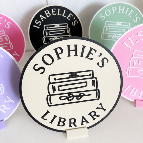 Personalised name library - name,