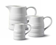 Churn Jug White Porcelain