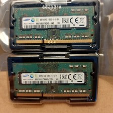 Samsung 2x 4GB DDR3 1600MHz SO-Dimm PC3L-12800S 1Rx8 1.35V 204pin