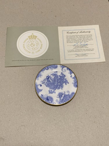 Royal worcester franklin - worcester, mint