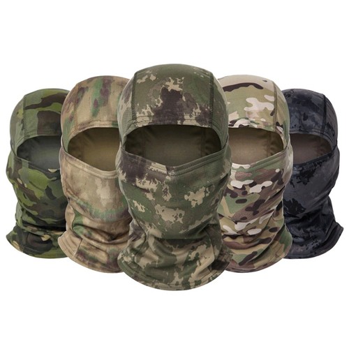 Camo balaclava face mask - face, uv