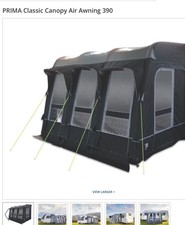  Caravan Air Awning prima leisure 390 Excellent Condition