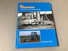 RANSOMES AND THEIR TRACTOR SHARE PLOUGHS by Anthony Clare farm vehicle tool book