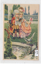 CHILDREN  Boy & Girl by Water