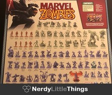 Marvel Zombies Zombicide - Kickstarter Exclusives - Heroes Zombies Bystanders