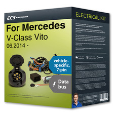 Towbar wiring kit 7-pin specific ›for MERCEDES V-Class Vito 06.2014-