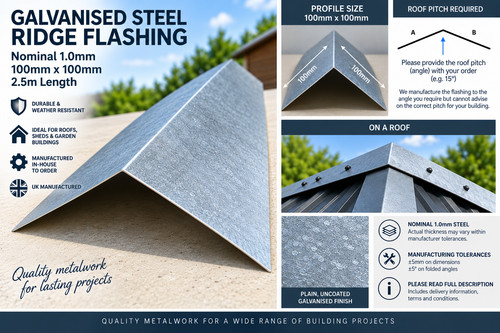 Galvanised steel metal - steel,
