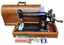 1935 Vintage Singer 201K Hand crank Sewing machine