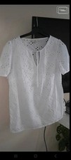White size 10 cotton crochet