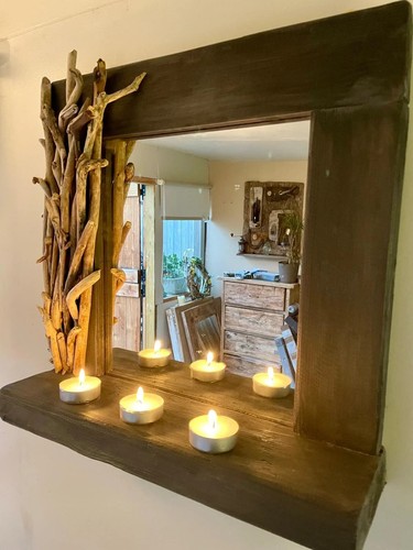 Barra driftwood mirror - mirror, with