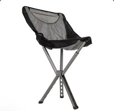 SITPACK CAMPSTER PORTABLE CHAIR JET BLACK 