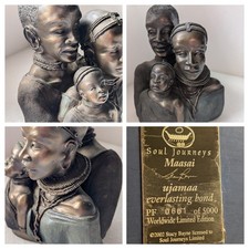 Maasai Family Tribal Figurine