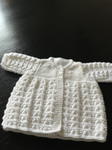 New hand knitted - knitted, matinee