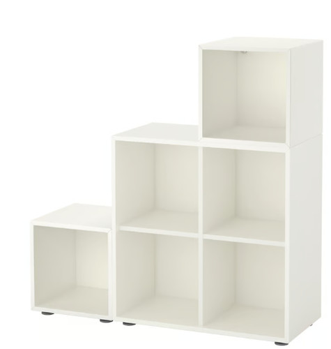 Cabinet combination with - , feet