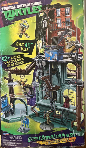Secret sewer lair 2012 teenage - secret,