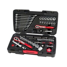 Mecca Pro Tool Set 98 Pieces 1/4" 3/8" 1/2" Drive Sockets Ratchets - Teng TMX098