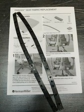 NEW Herman Miller Embody Chair fabric attach strips seat replacement strips