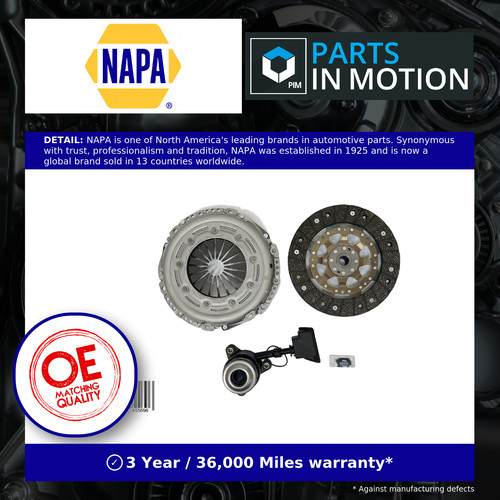 Clutch kit fits citroen 6 - c4, 1.6
