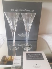 Pair Waterford Crystal