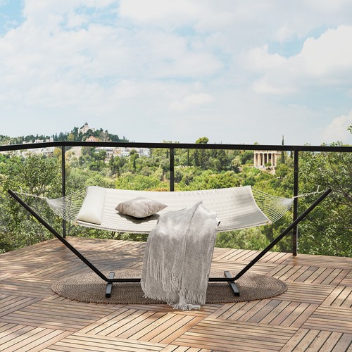 Double hammock with metal - double,