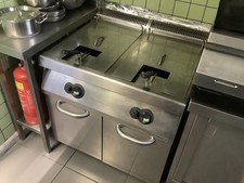 Double Tank Lpg Deep Fat Fryer
