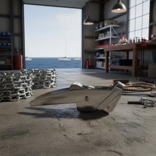 Self launching bow anchor - self-launching,