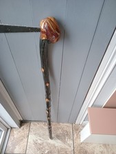 IRISH BLACKTHORN STICK  43 INCHS LONG 1.1 KG   IN WEIGHT  SUPER ROOTBALL  HANDLE