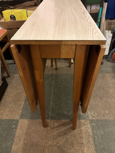 Mid century drop leaf table - leaf,