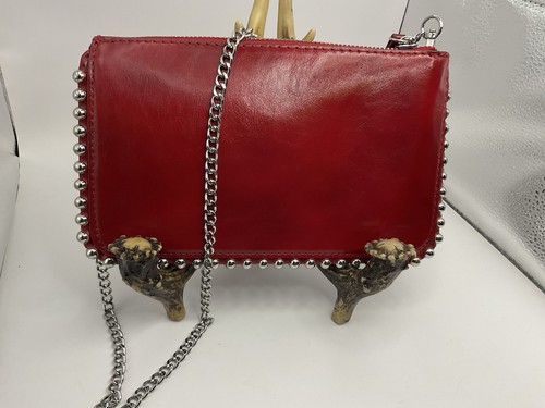 Zara red shoulder - shoulder, purse