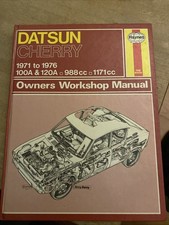 Haynes Manual 195 Datsun