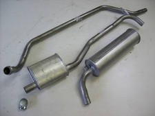 Mercedes W121 190SL 190 SL exhaust exhaust system 3 pieces manufactured 55-63