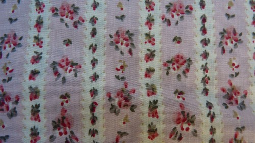 Old vintage french fabric - old,