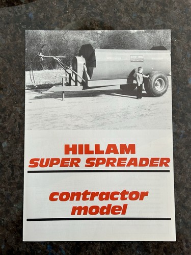 Hillam super spreader muck - super,