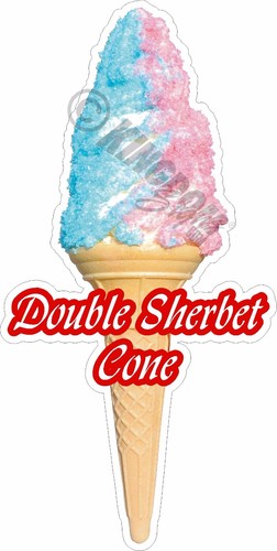 Soft ice cream double sherbet - soft,