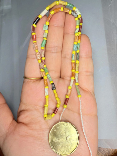 Ancient roman glass - roman, beads