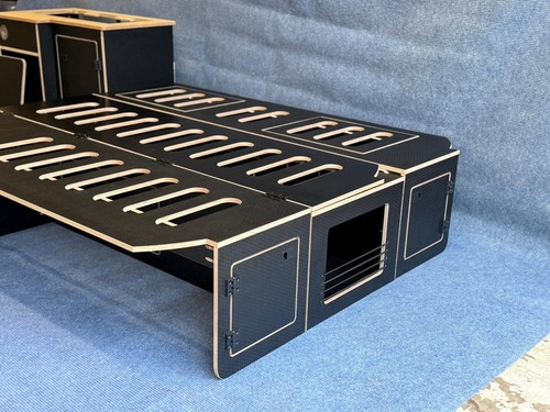 Shaped camper van - van, furniture