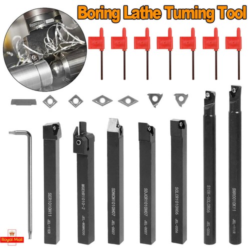 Set 10mm shank lathe - set,