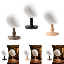 Wooden hat display stand