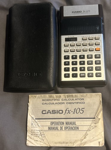 Vintage 70s casio 105 - vintage,