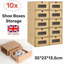 10/20x Shoe Boxes Storage