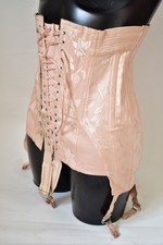 Girdle under bust corset boned
