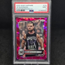 2025 Topps Chrome WWE JD McDONAGH Padparadscha 1/1 #122 PSA 9