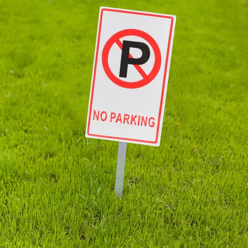 Parking sign notice board - sign,