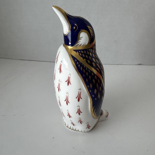 Royal crown derby - crown, penguin