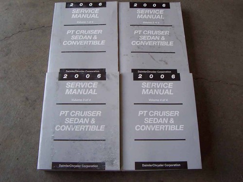 2006 chrysler cruiser shop - 2006, pt