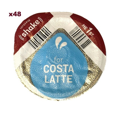 48x tassimo costa latte - 48x,