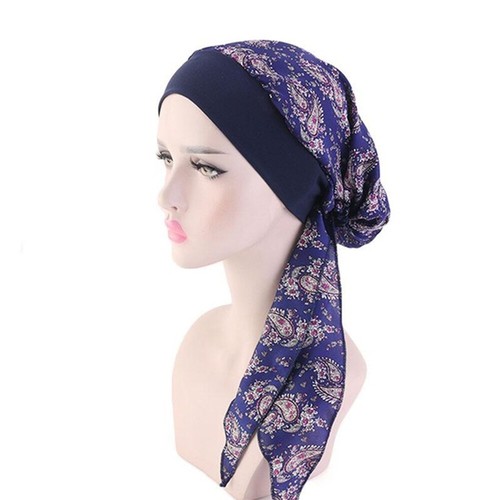 Pre tied turban hat headwear - pre-tied,