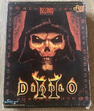 Diablo II (2) PC Game Big Box 3 Disc CD-ROM Blizzard 2000 - Discs Brand New