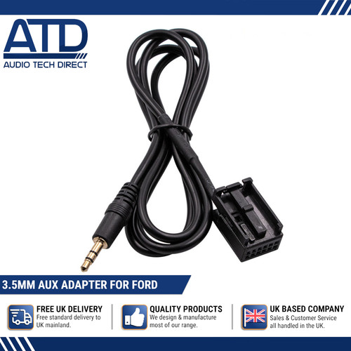 5mm jack aux input - cable, for