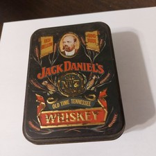 JACK DANIELS No, 7 Metal Tin Box (Made In England)